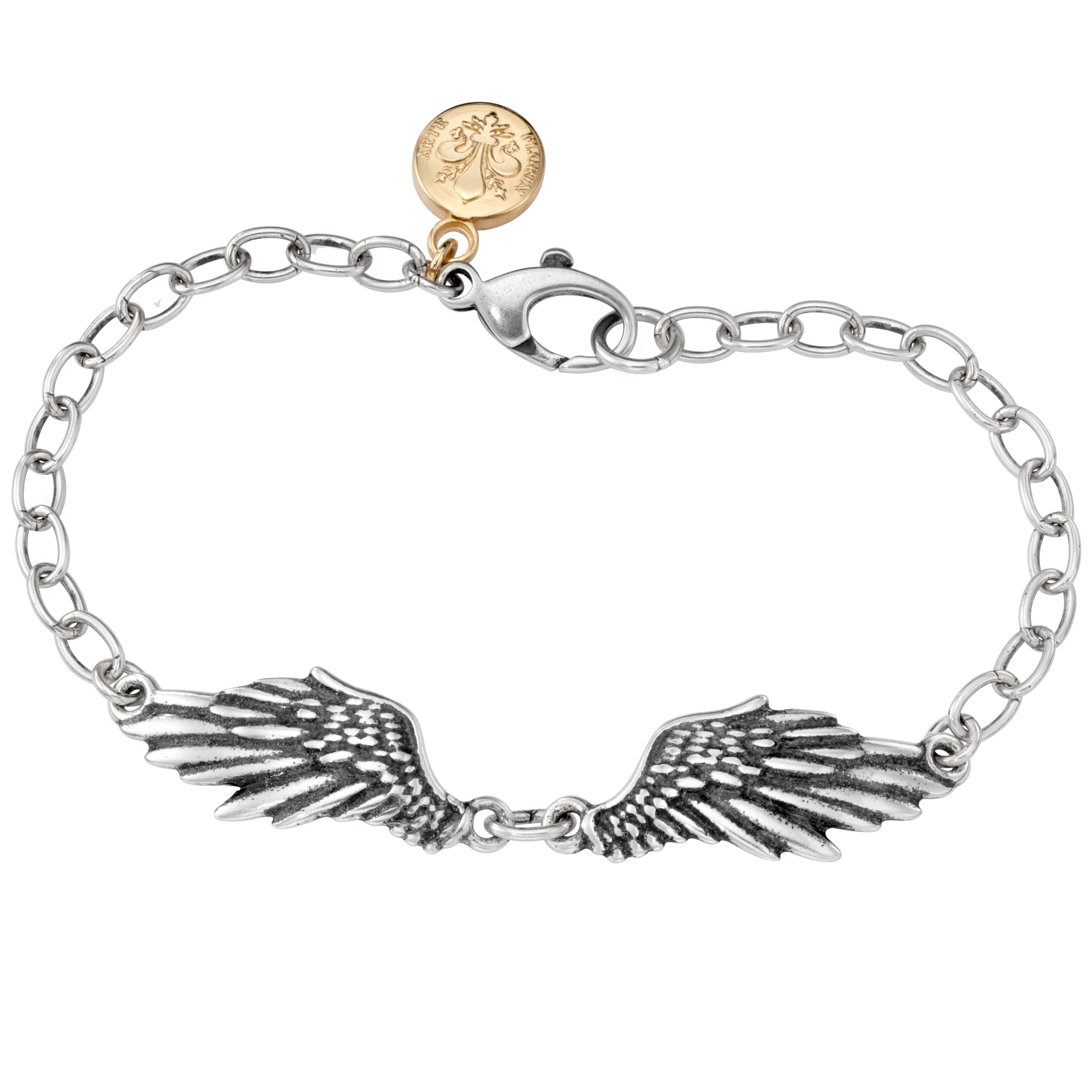 Double Angel Wing Bracelet