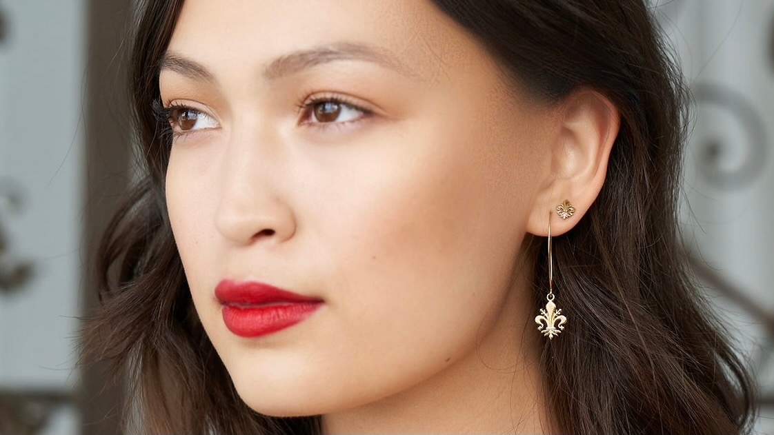 Fleur de Lis Earrings