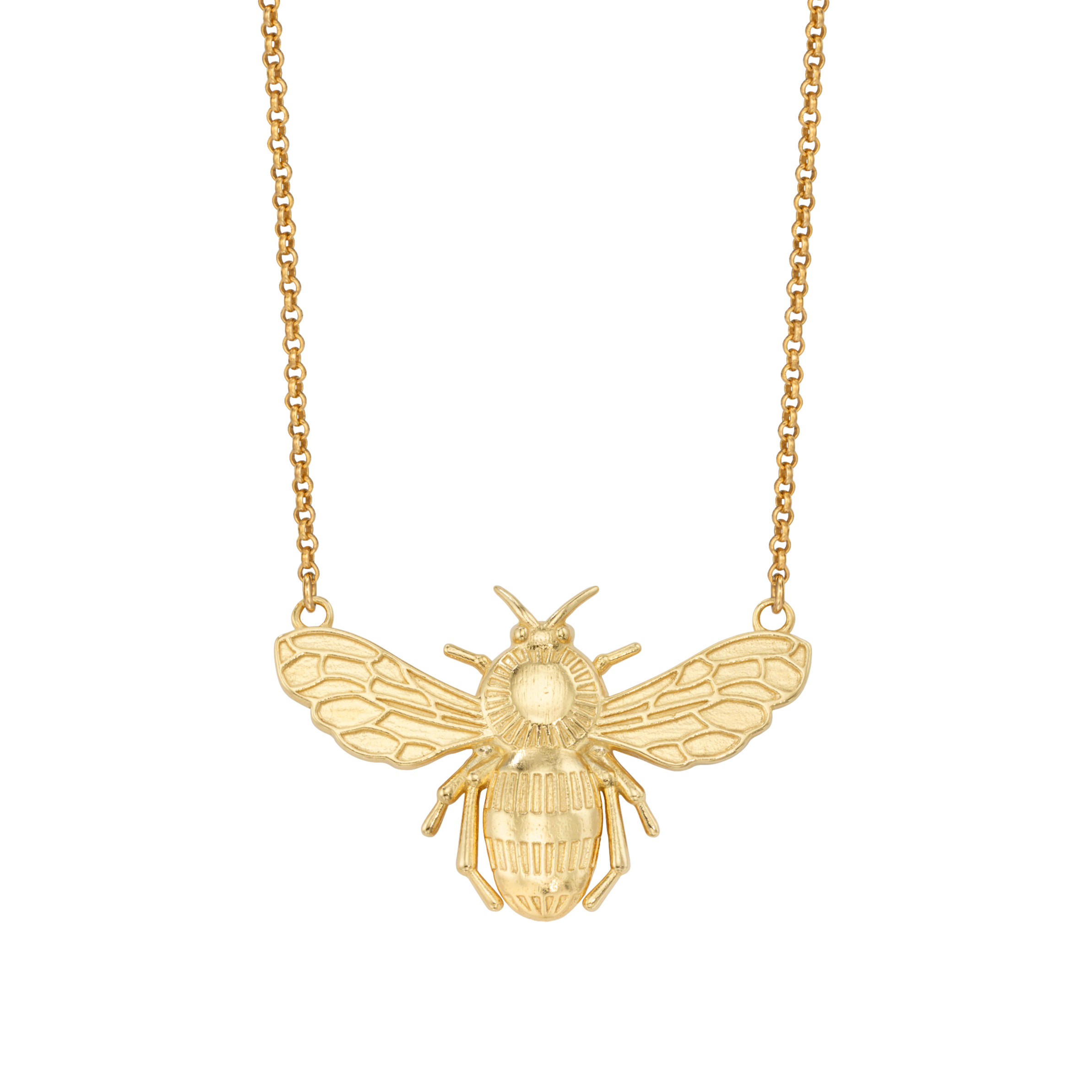 Real Golden Bumblebee Necklace - Real Golden Bumblebee Necklace