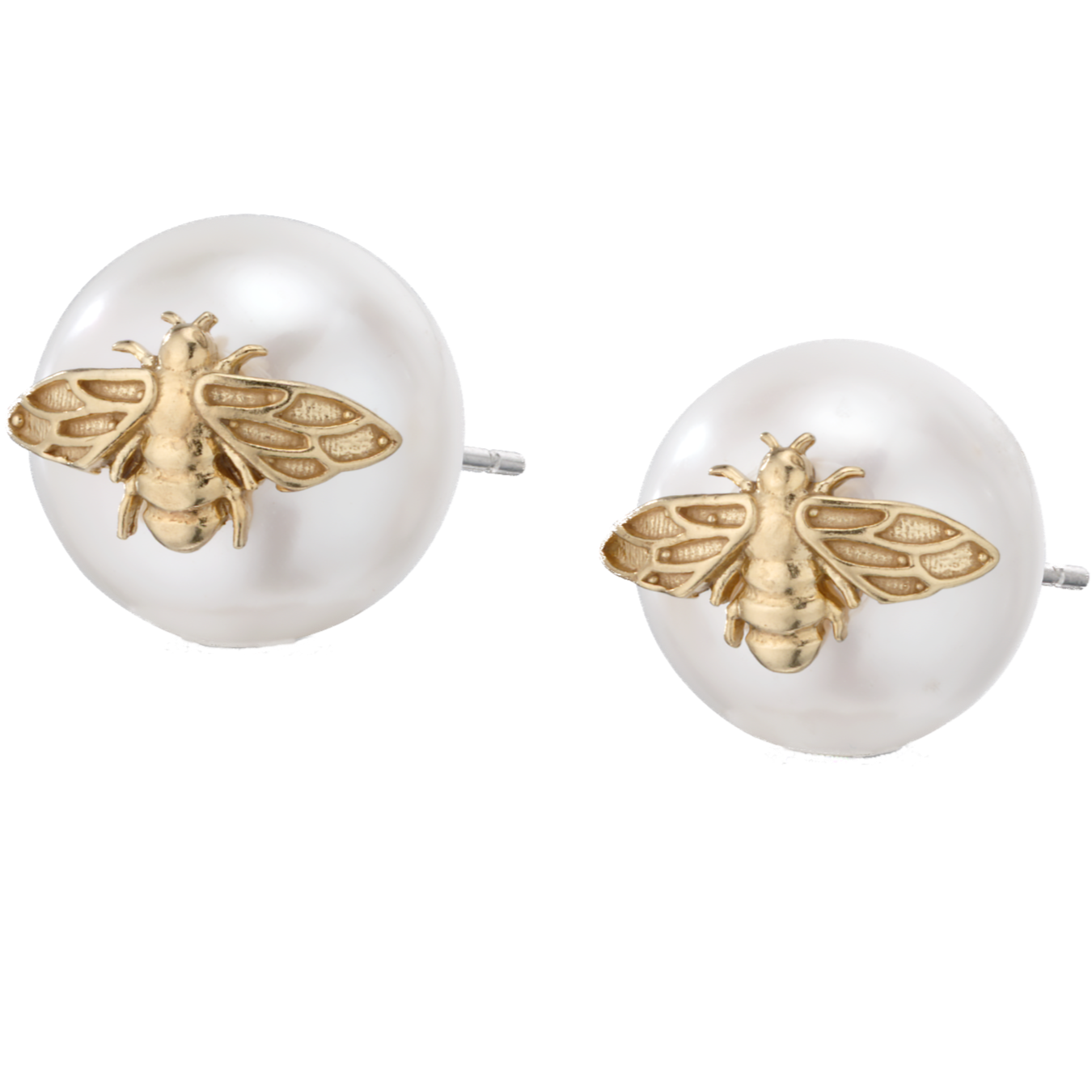 Pearl 2025 bee earrings