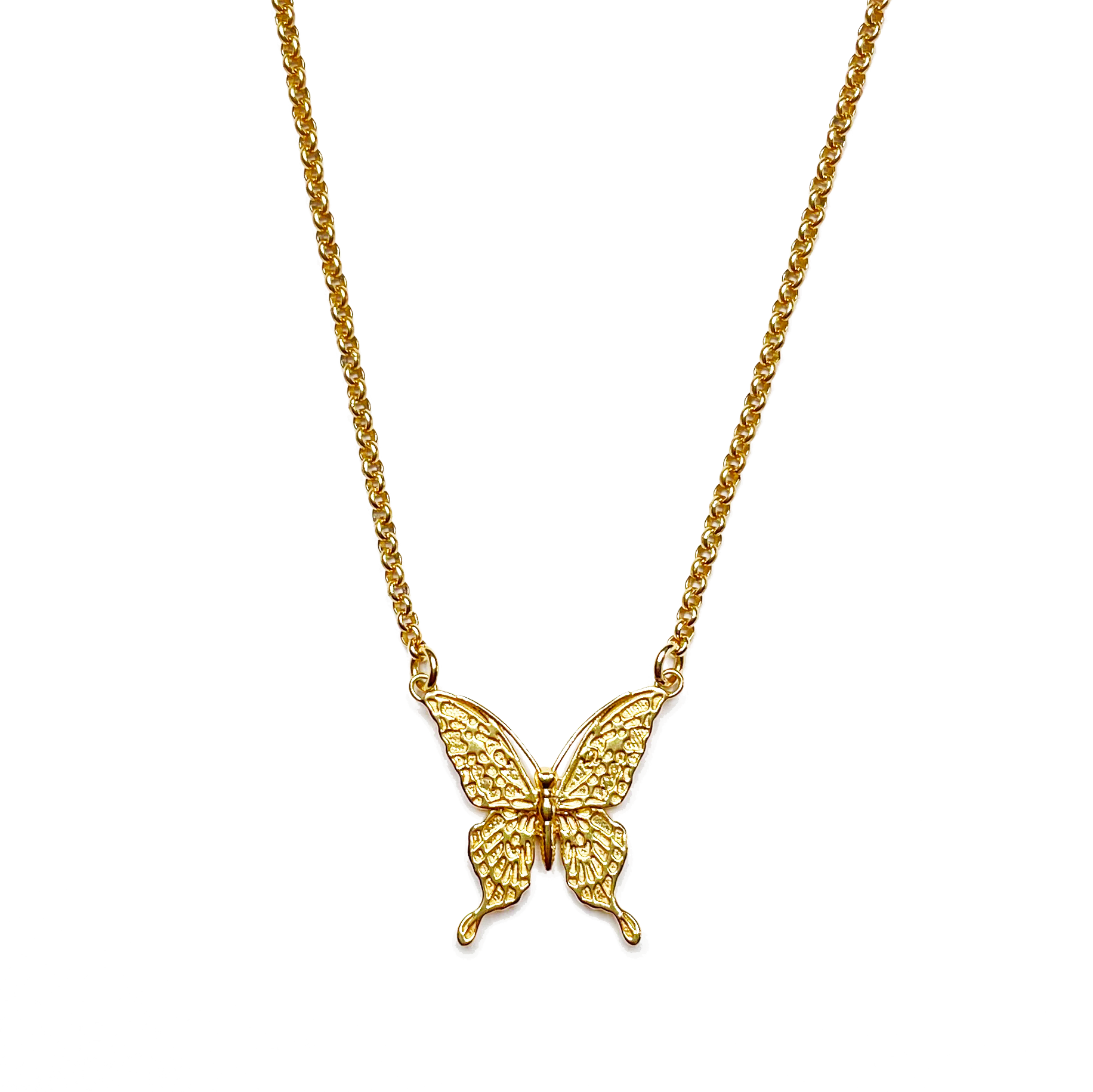 TheVineGirl Single Layered Butterfly Pendant Necklace For Women and Girls  Gold-plated Plated Alloy Necklace Price in India - Buy TheVineGirl Single  Layered Butterfly Pendant Necklace For Women and Girls Gold-plated Plated  Alloy