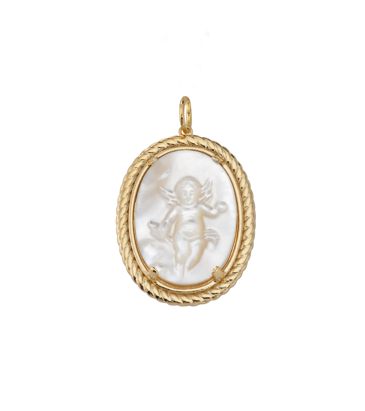 Cherub Cameo Charm