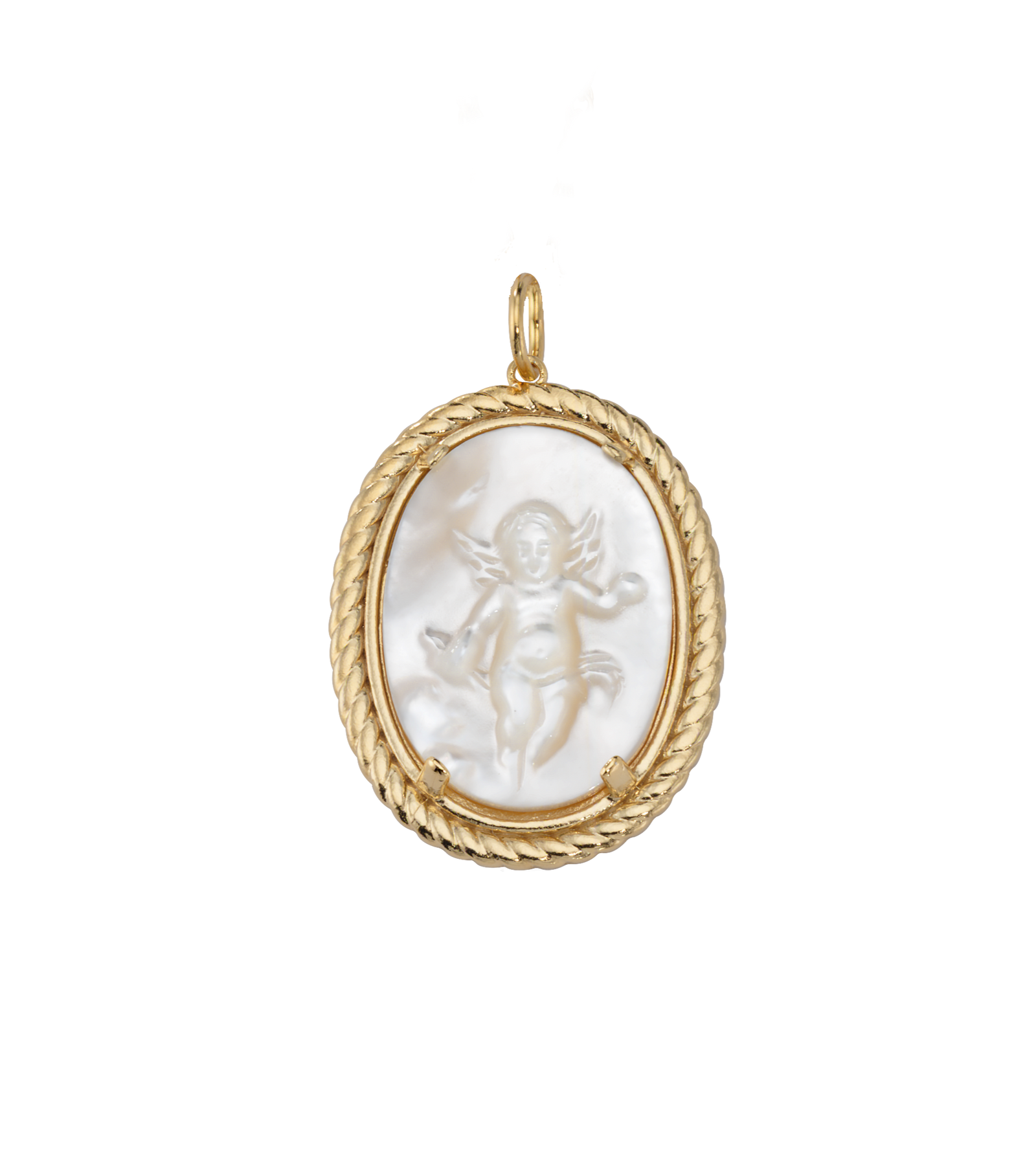 Cherub Cameo Charm