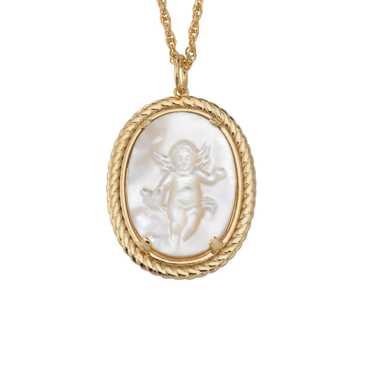 Cherub Cameo Charm