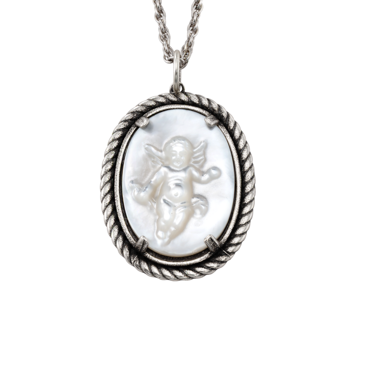 Cherub Cameo Charm