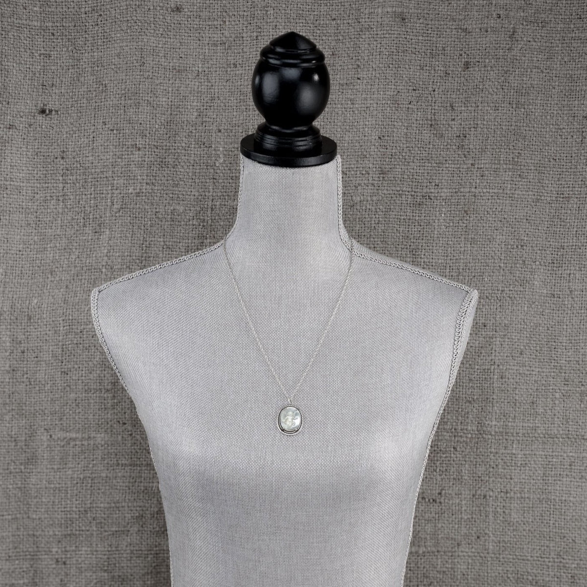 Cherub Cameo Pendant Necklace