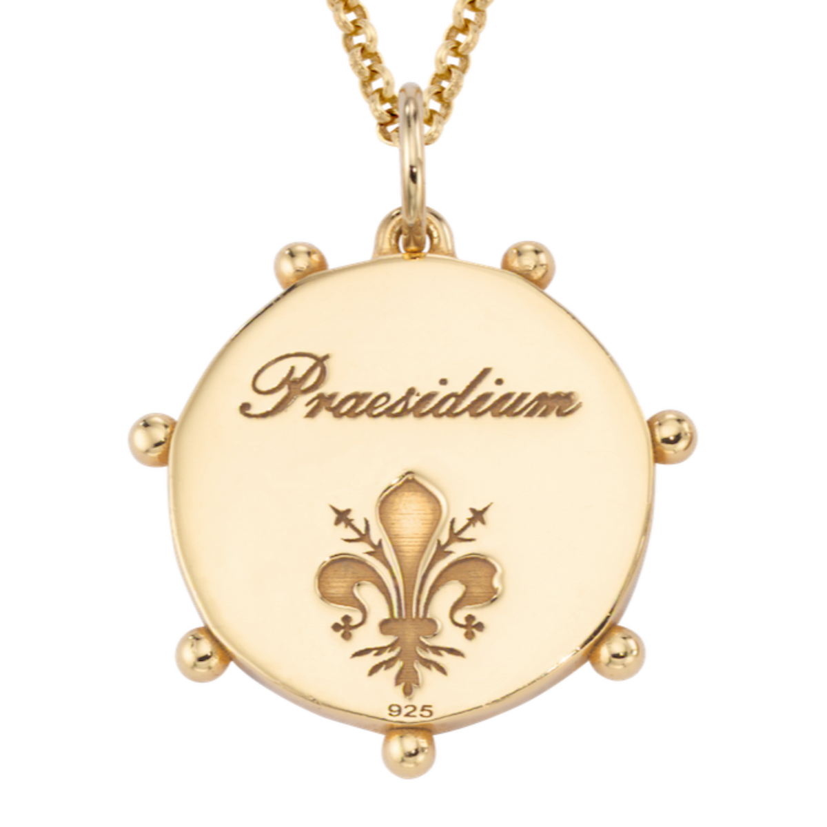 Evil Eye Enamel Medallion Charm