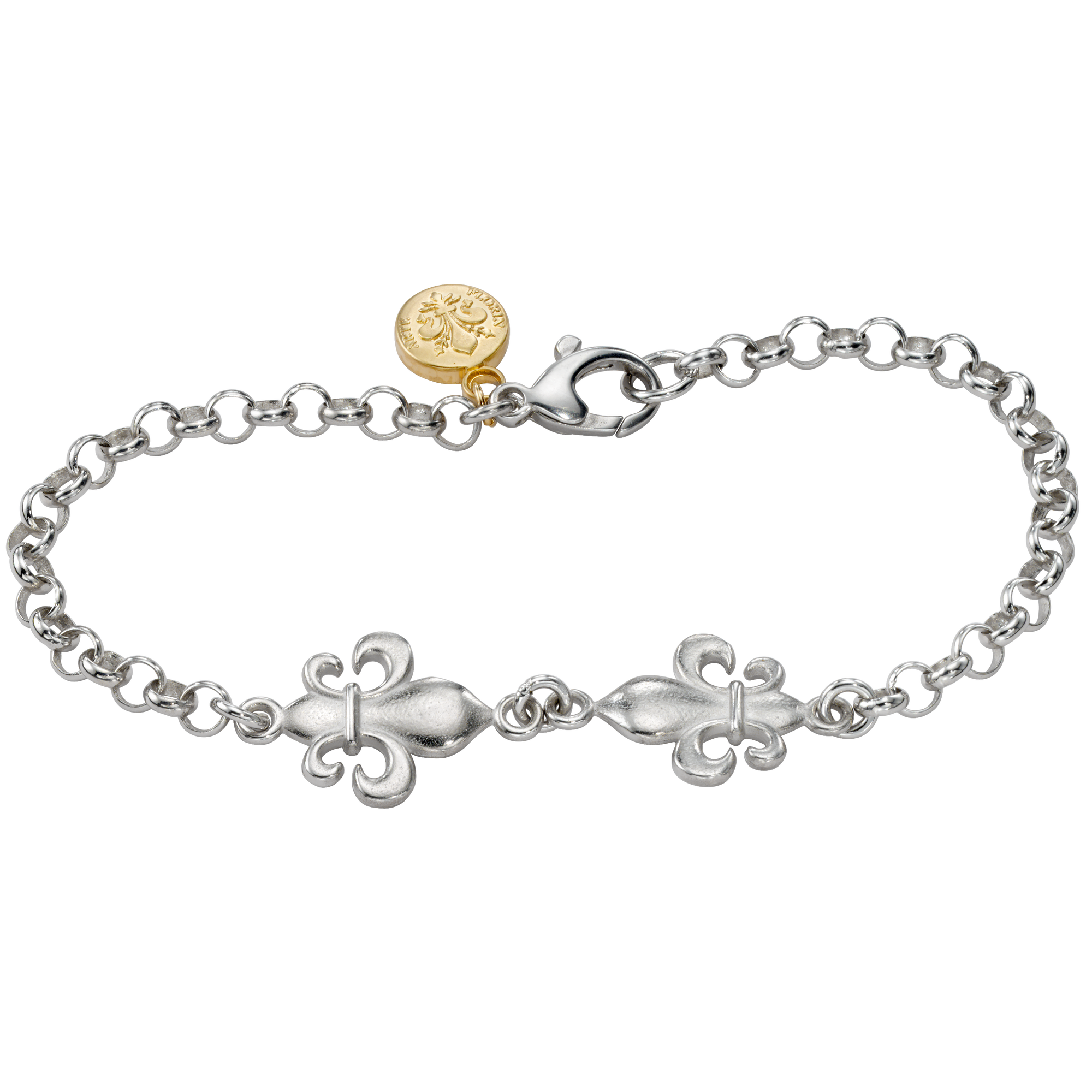 Fleur de 2025 lis charm bracelet