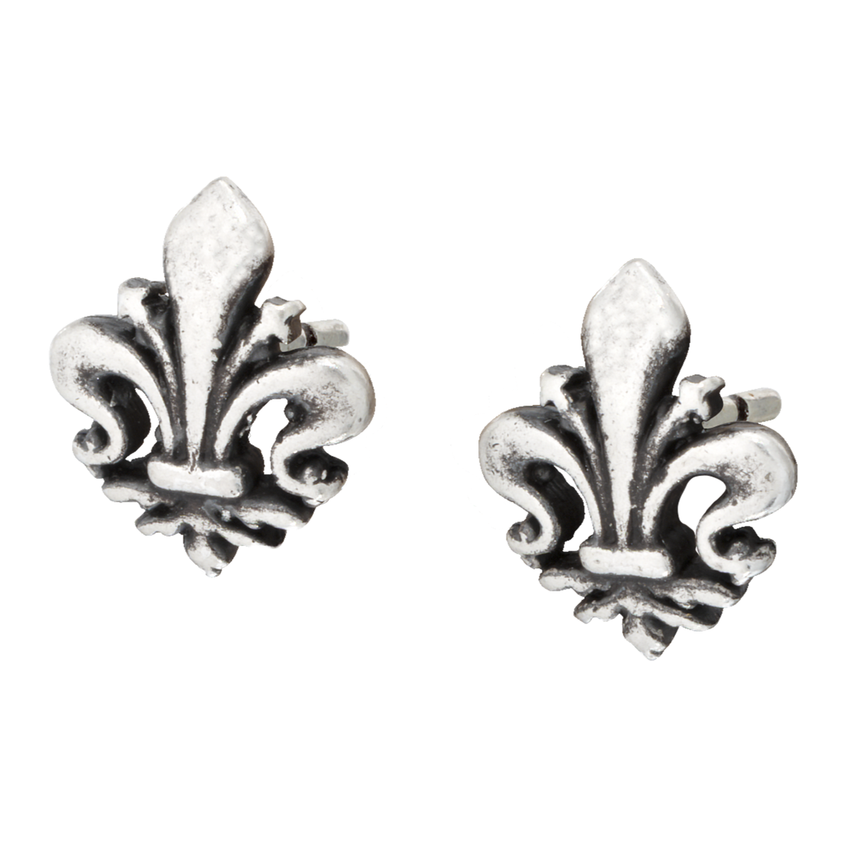Fleur de Lis Stud Earrings