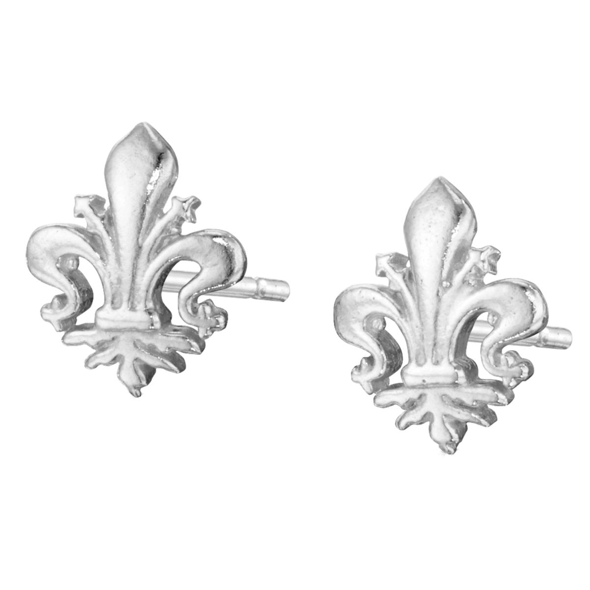 Fleur de Lis Stud Earrings