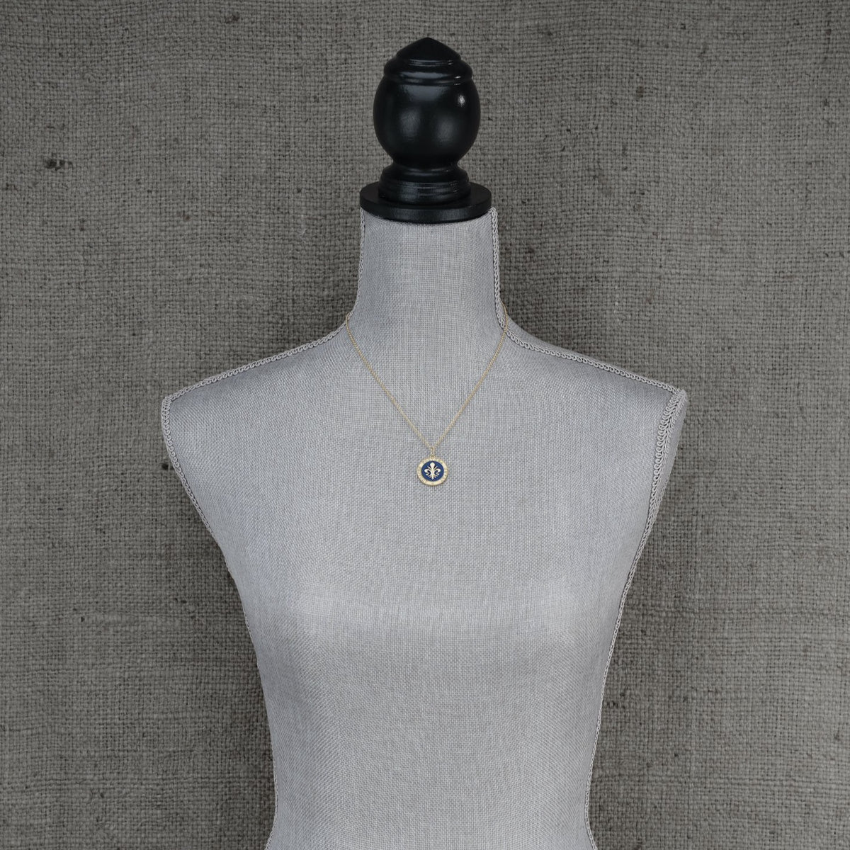 Florence Enamel Medallion Necklace