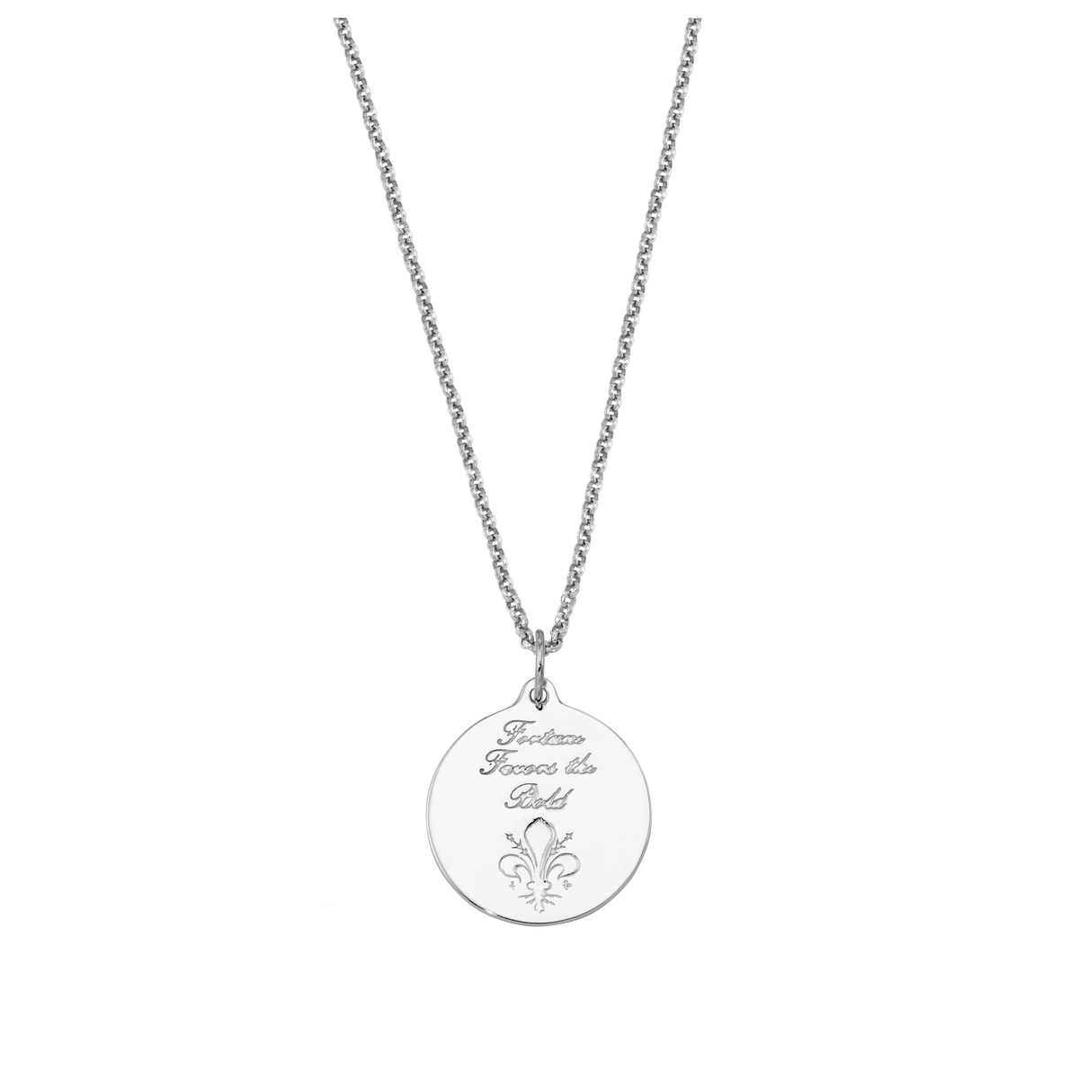 Florence Enamel Medallion Necklace