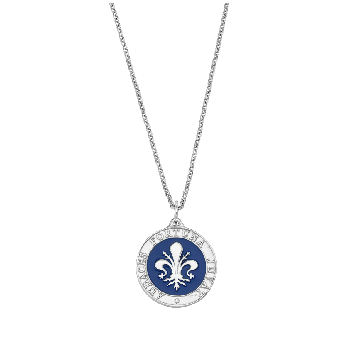 Florence Enamel Medallion Necklace