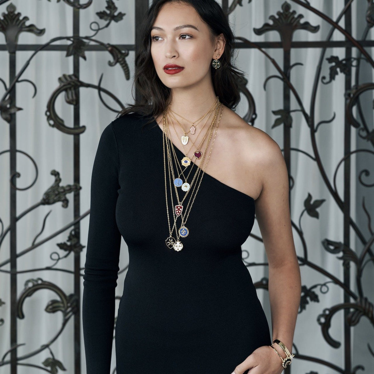 Santa Maria Novella Sun Enamel Shield Charm