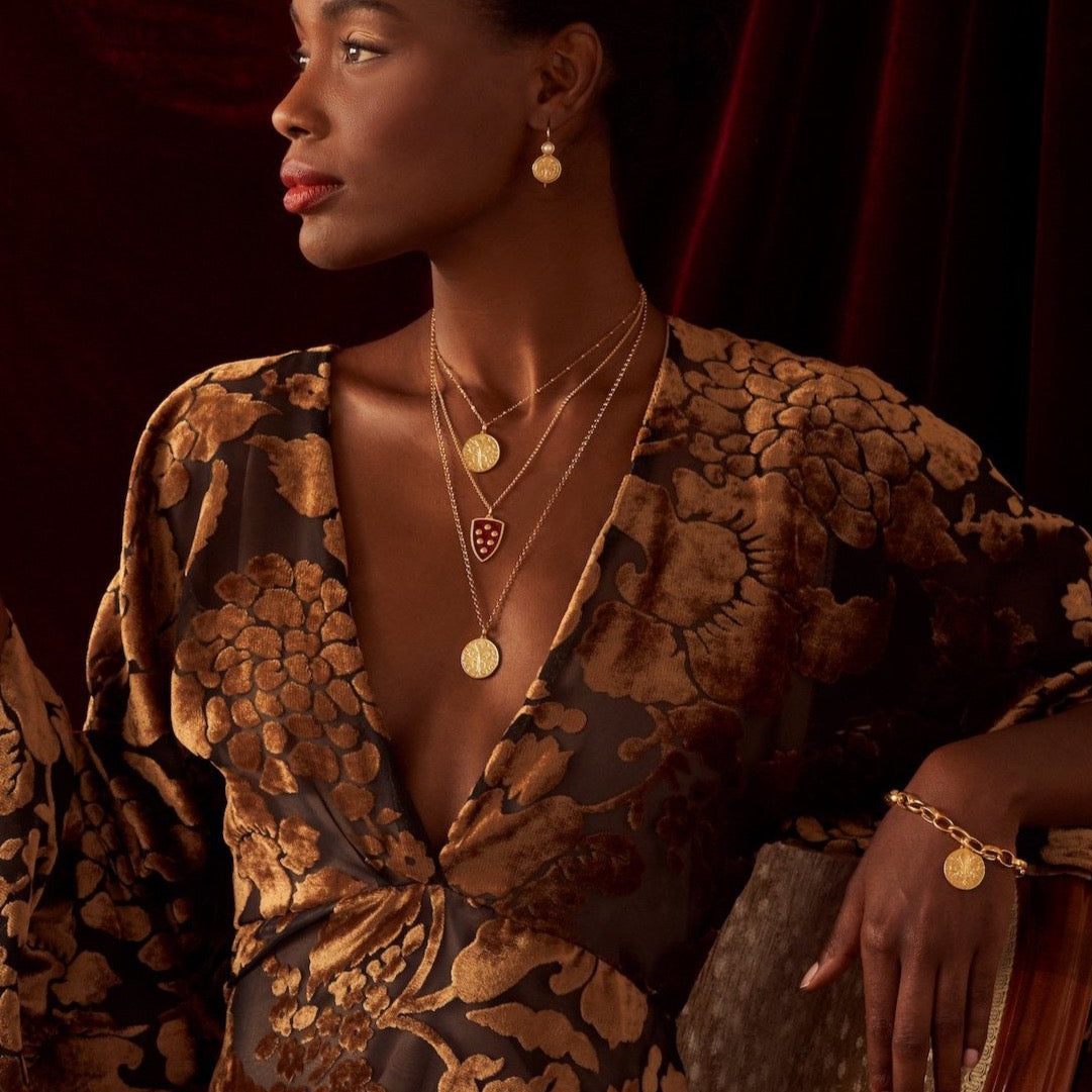 Florin Coin Necklace - Large