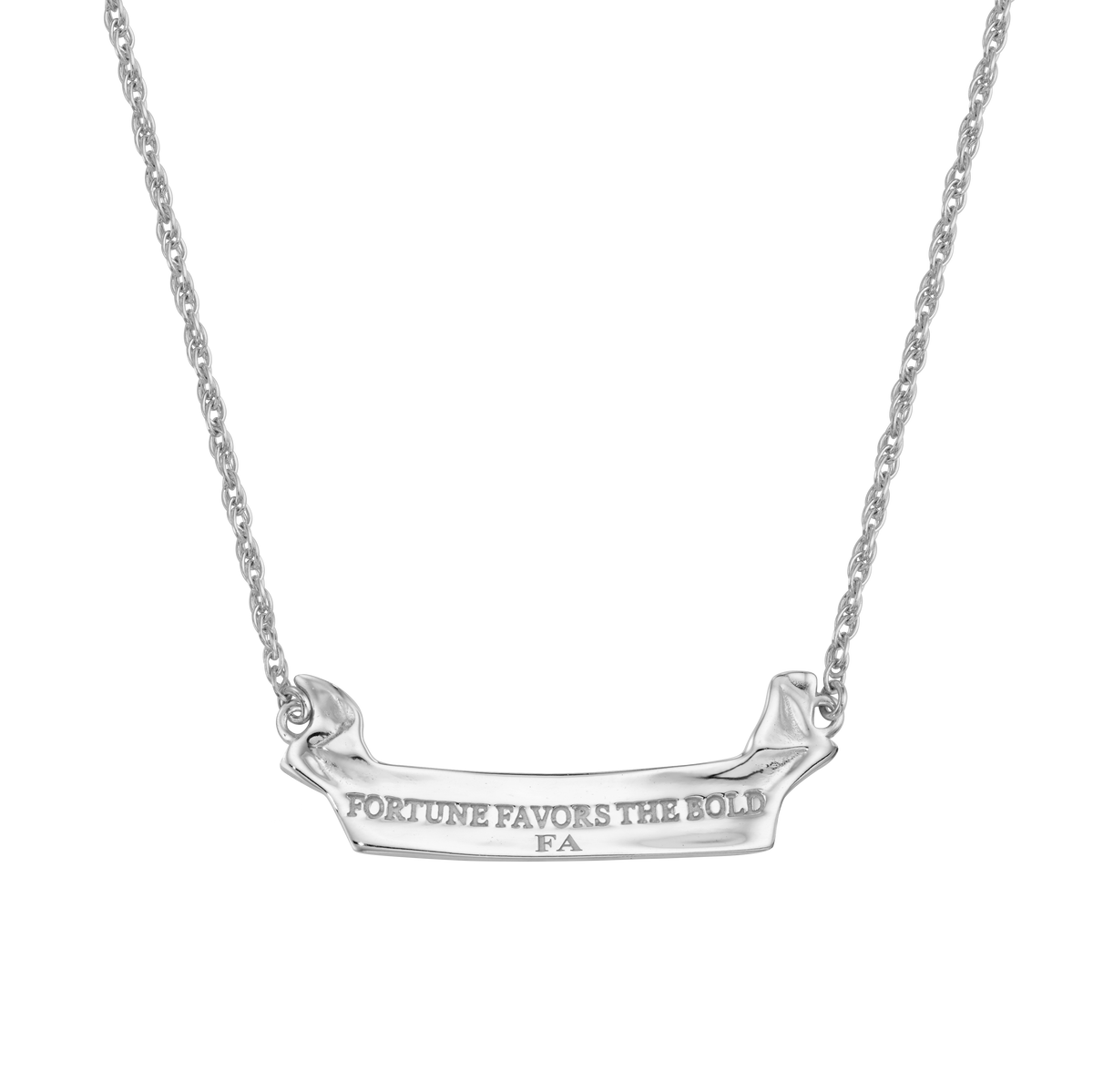 Fortune Scroll Necklace