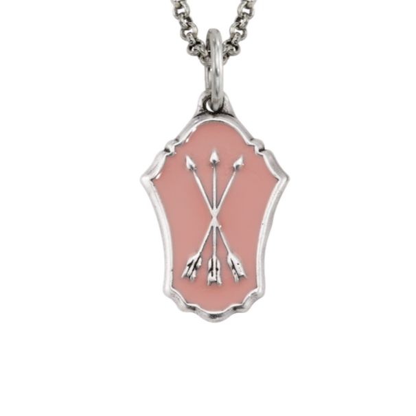 Friendship Enamel Shield Charm