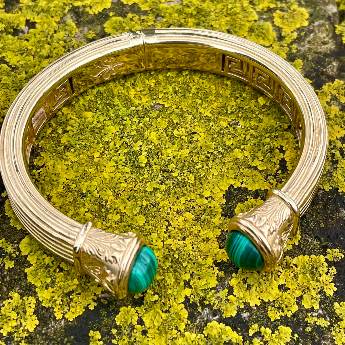 Acanthus Leaf Hinged Cuff