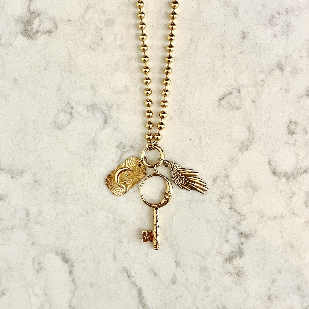 Galileo Mini Dog Tag Charm