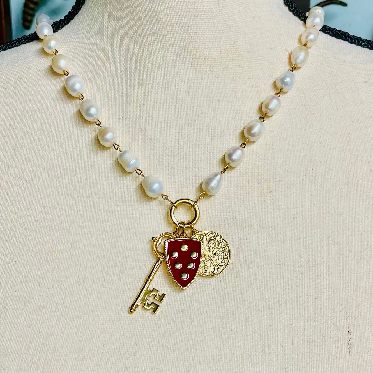 Key to Heaven Pendant Charm