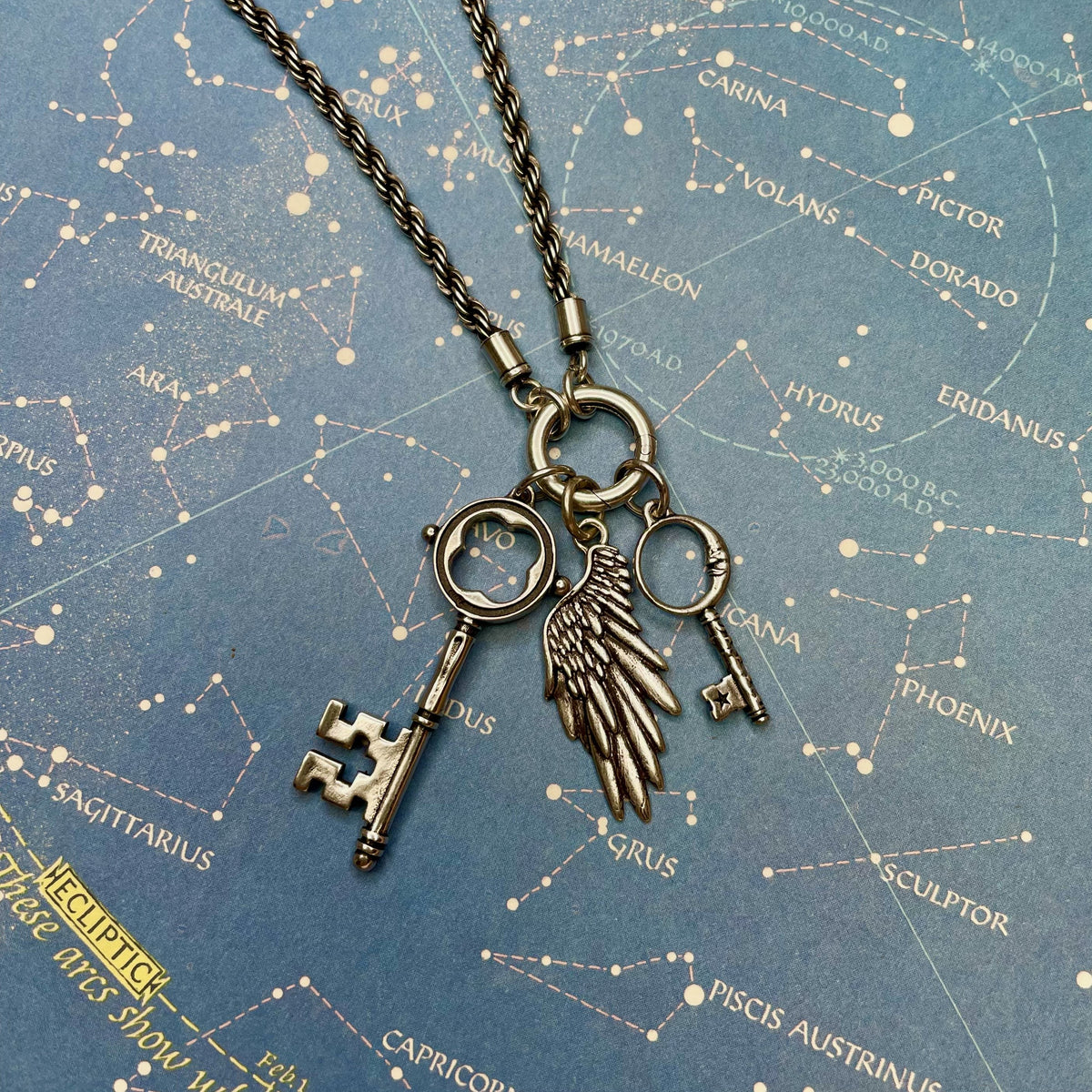 Key to Heaven Pendant Charm