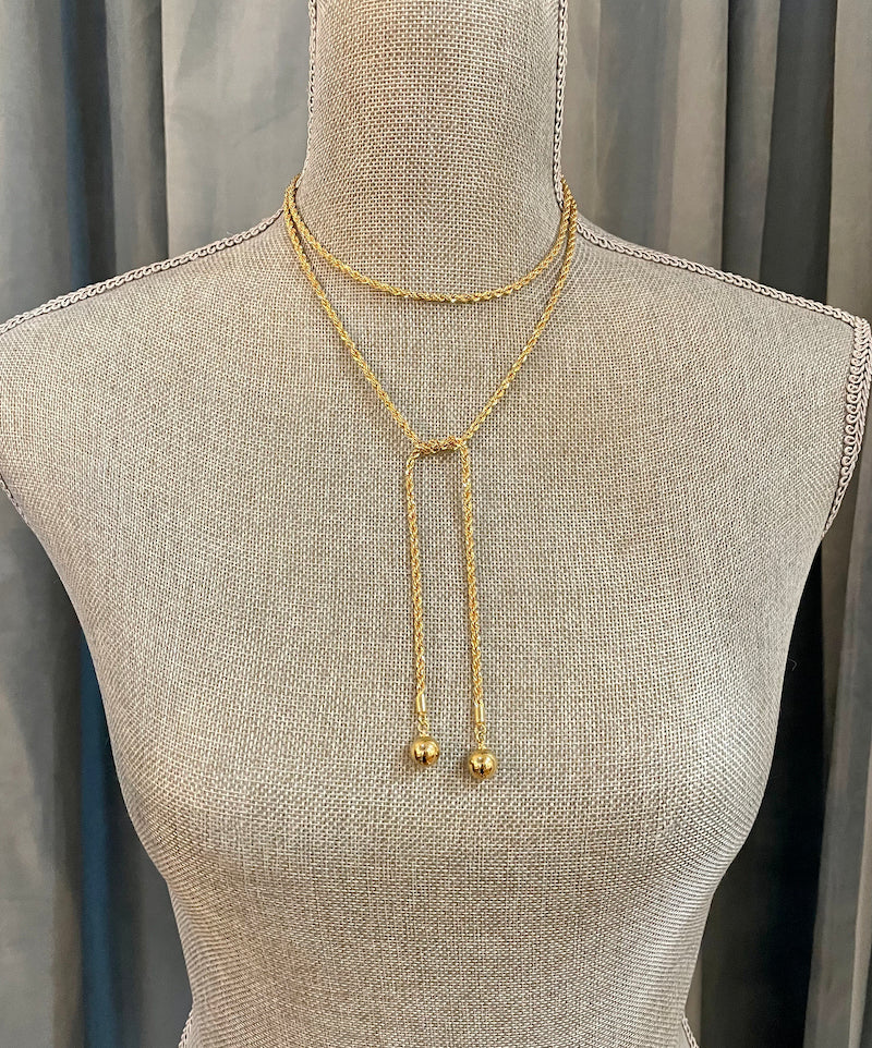 Medici Lariat Necklace