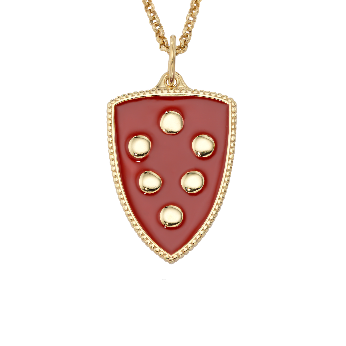 Medici Enamel Shield Charm