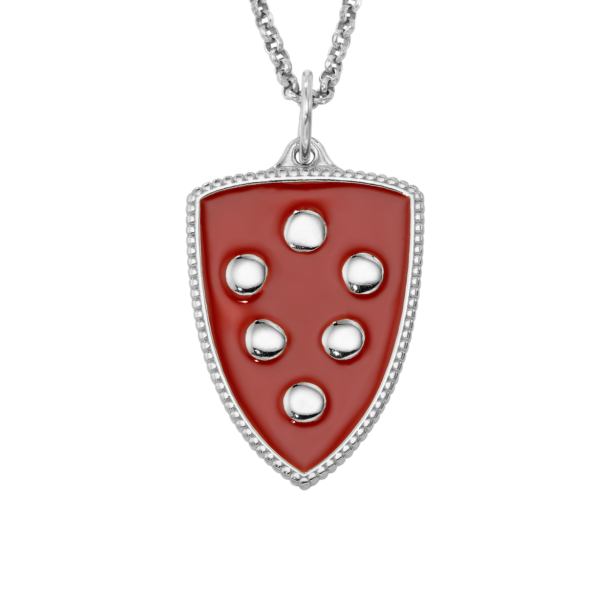 Medici Enamel Shield Charm