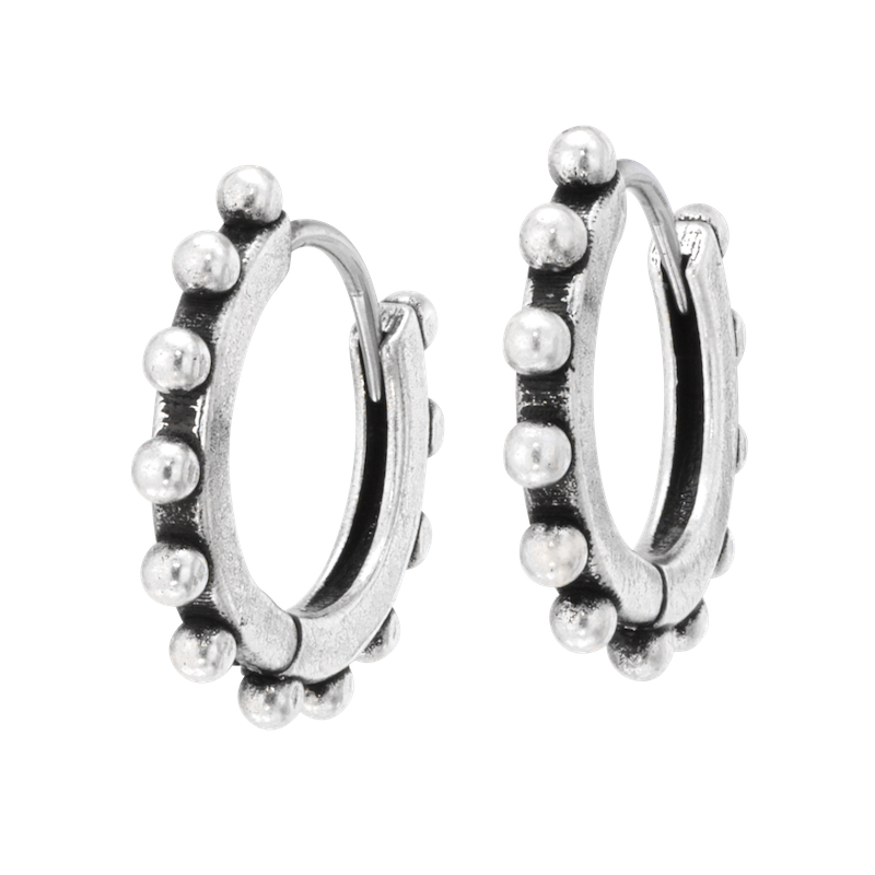 Medici Huggie Hoop Earrings