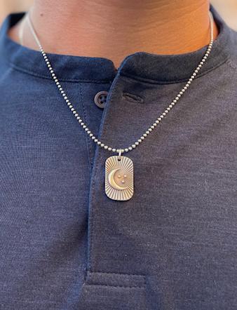 Galileo Mini Dog Tag Charm