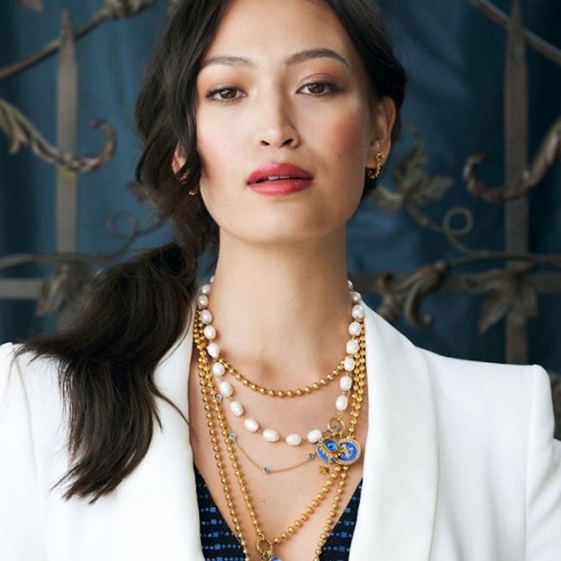 Medici Huggie Hoop Earrings