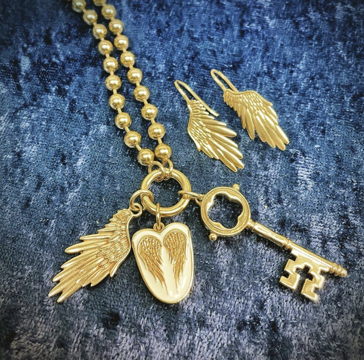 Key to Heaven Pendant Charm