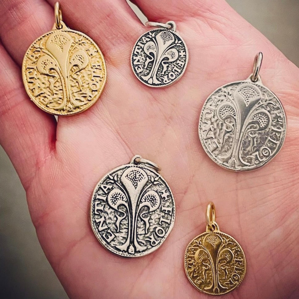 Florin Coin Charm - Large