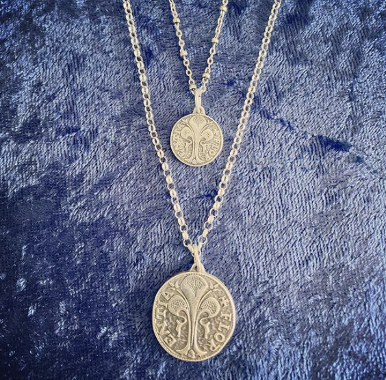 Florin Coin Necklace - Large