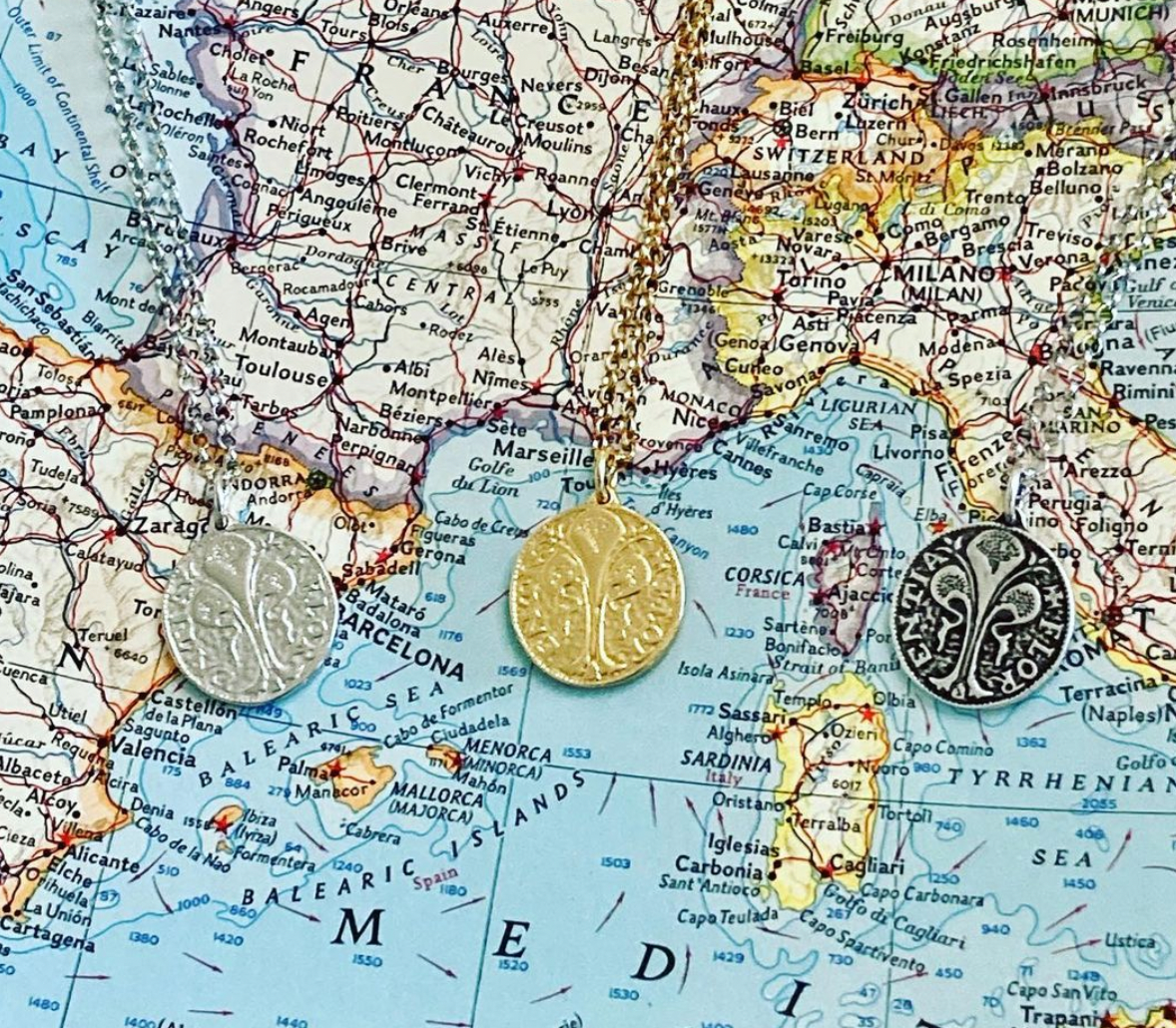 Florin Coin Necklace - Large