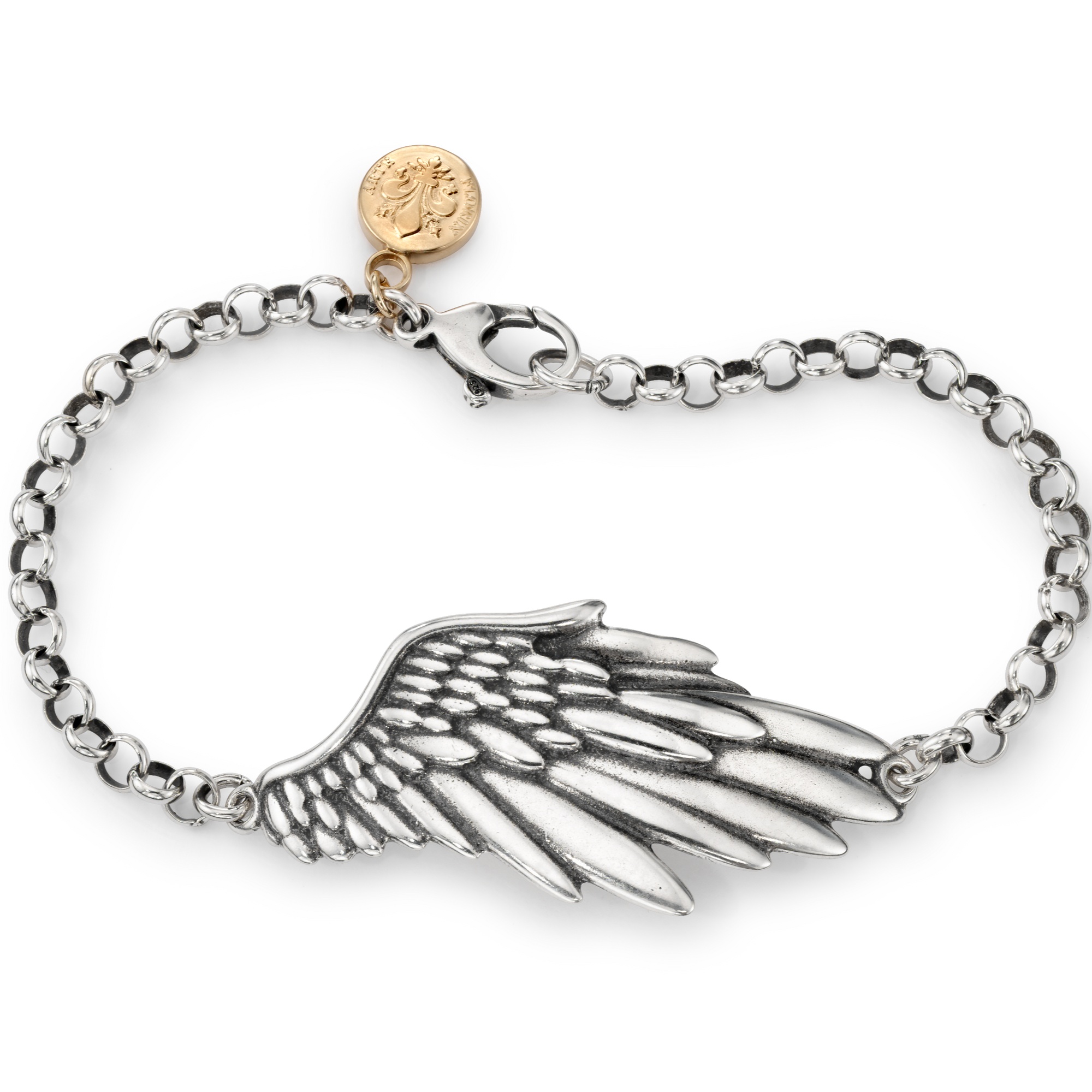 Single Angel Wing Bracelet