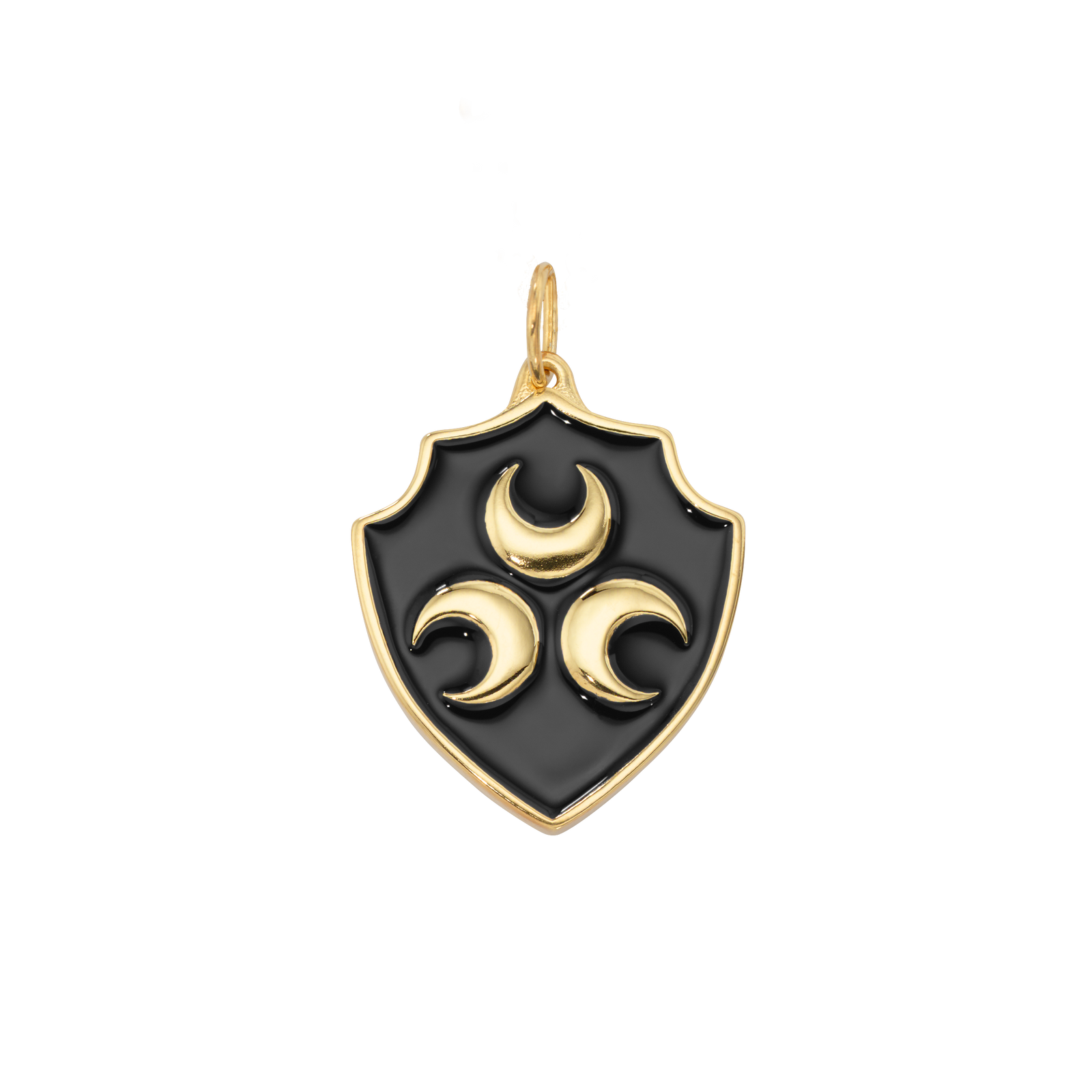 Strozzi Enamel Shield Charm