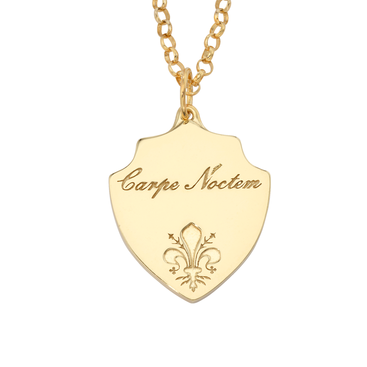 Strozzi Enamel Shield Charm