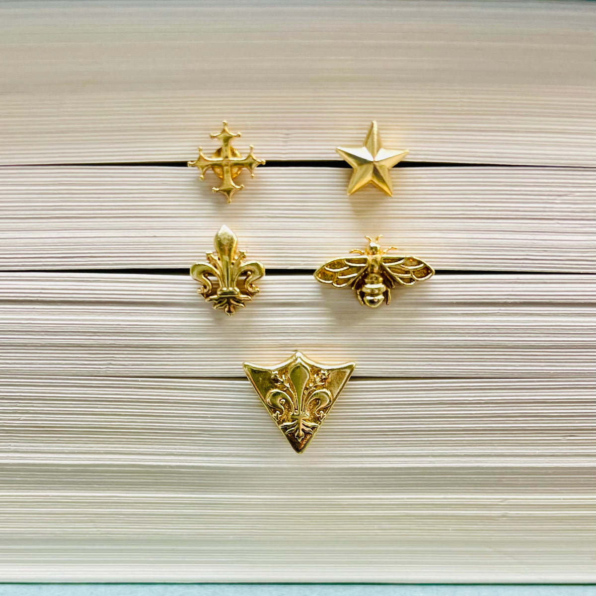 Maltese Cross Stud Earrings